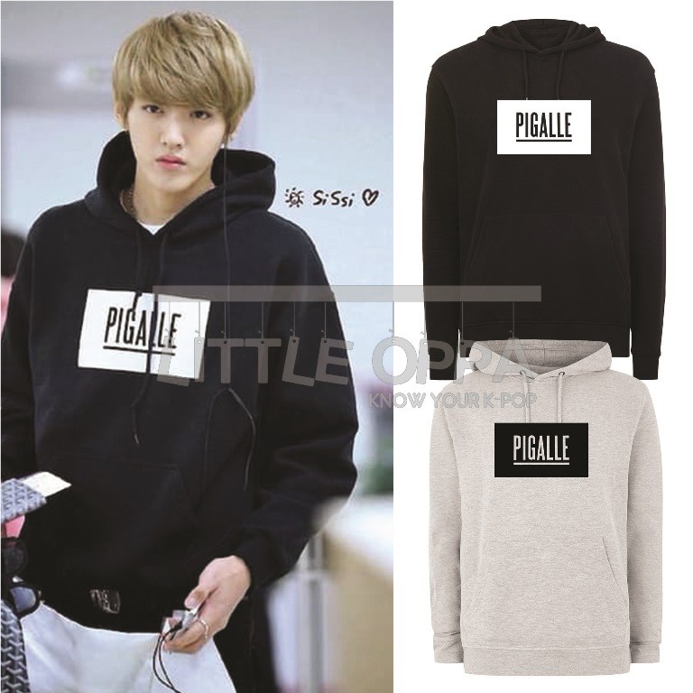 Jual IDOL FASHION KRIS WU PIGALLE HOODIE Shopee Indonesia