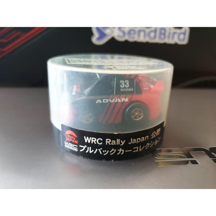 Jual CHORO Q RALLY JAPAN WRC FIA MITSUBISHI LANCER EVOLUTION X ORI ...