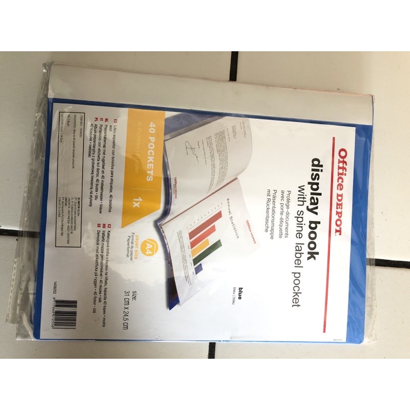 Jual Clear Folder / map clear (Isi 40 lembar) Ukuran A4 | Shopee Indonesia
