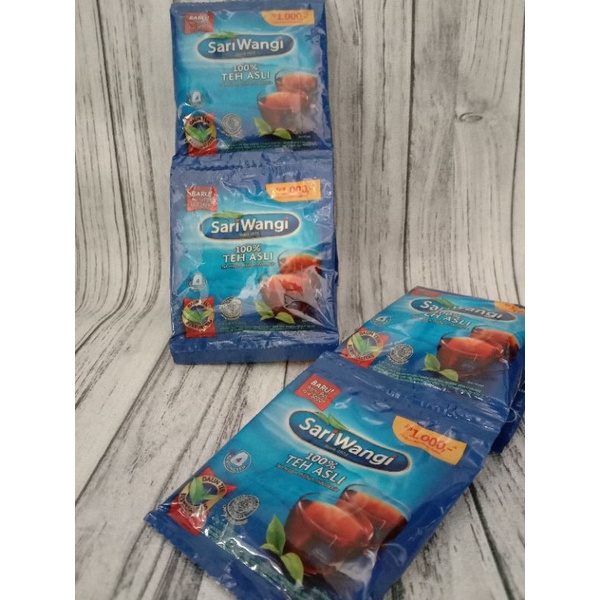 Jual Sariwangi Teh Hitam sachet 1000an Rentengan eceran per 6 sachet ...