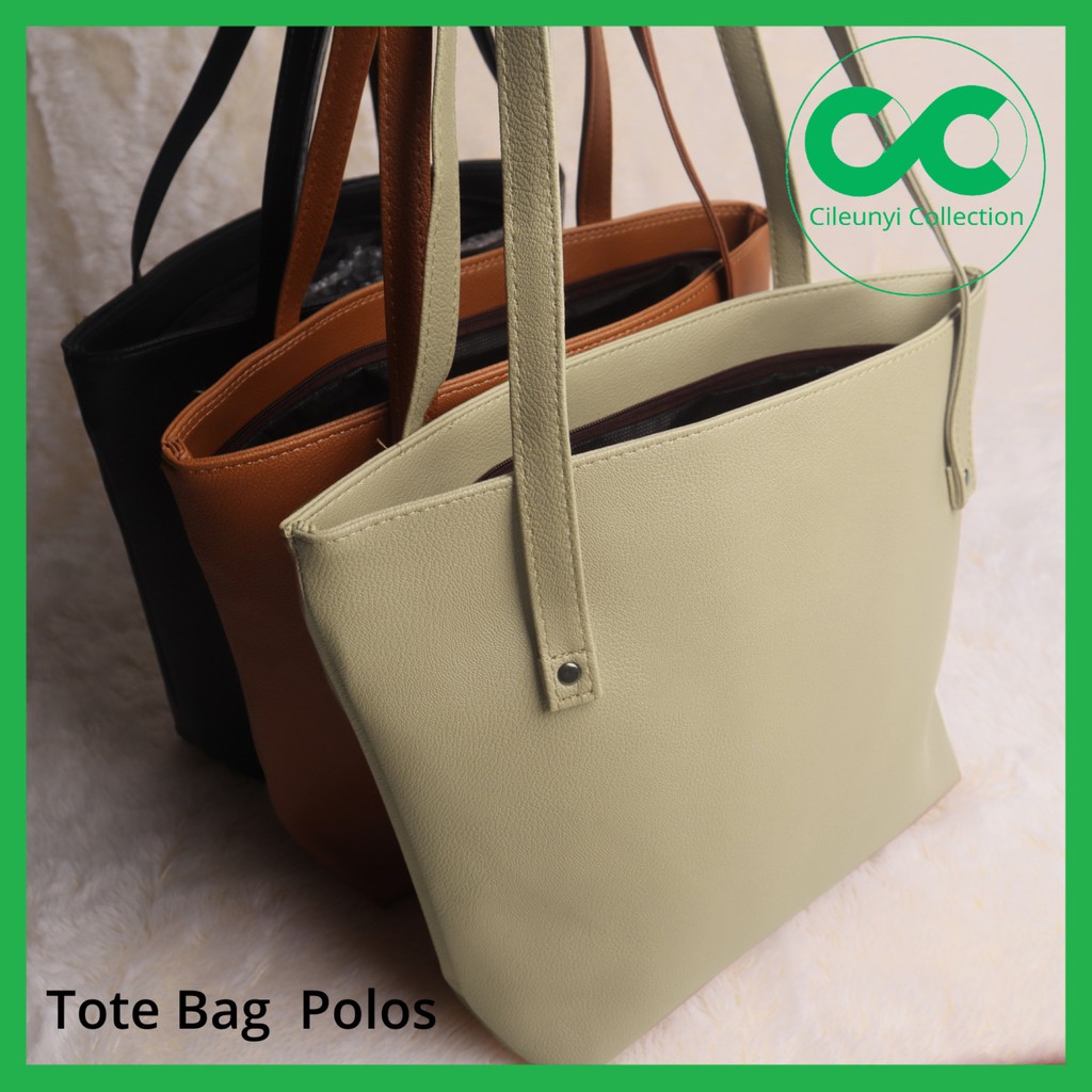 Tote bag polos discount hitam