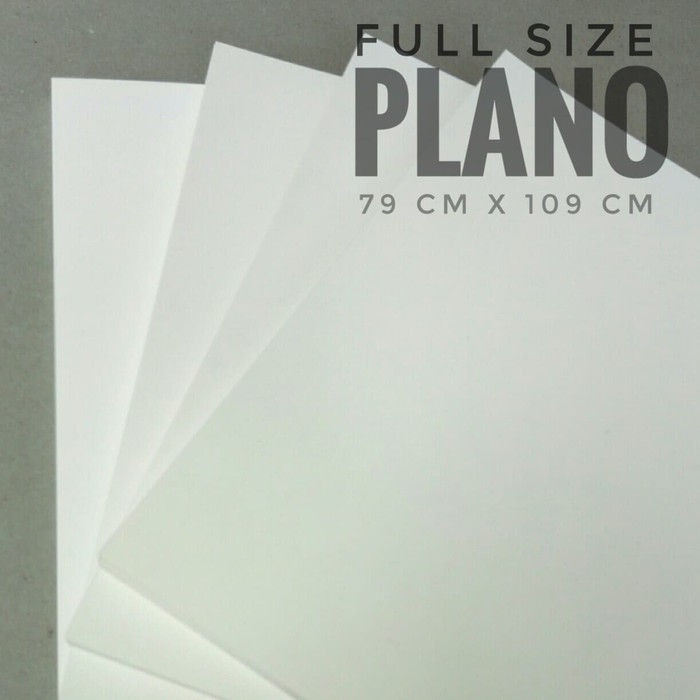 Jual Kertas Ivory 210 gsm Ukuran Plano 79 cm X 109 cm | Shopee Indonesia