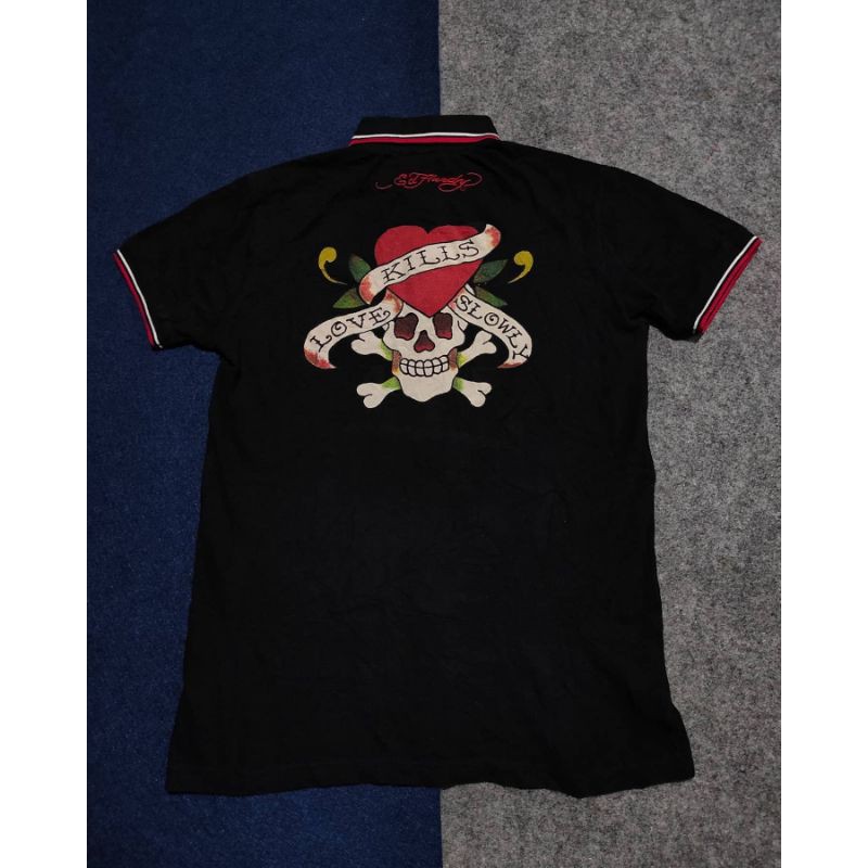 Ed hardy polo outlet shirt