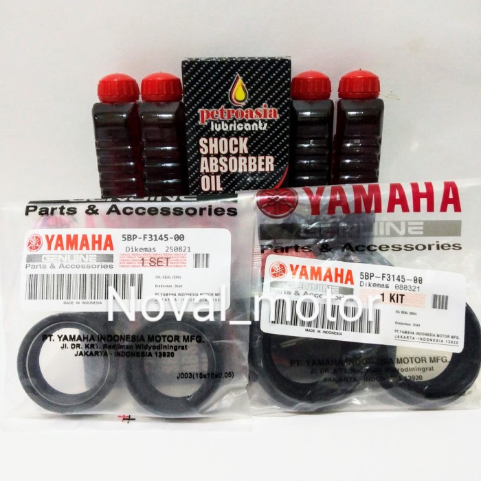 Jual HG00IE seal shock depan vixion Scorpio R15 + abu + oli