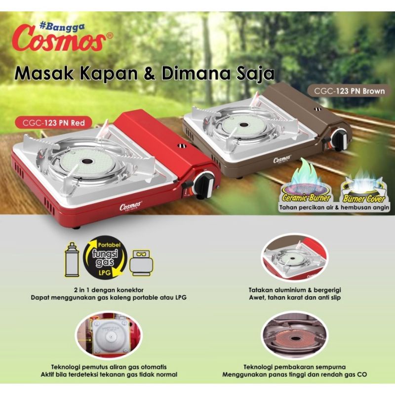 Jual Kompor Portable Cosmos Cgc Pn In Bisa Pakai Tabung Gas Lpg