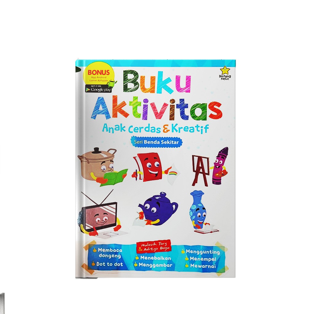 Jual BUKU ANAK TK PAUD BUKU AKTIVITAS ANAK CERDAS & KREATIF: SERI BENDA ...