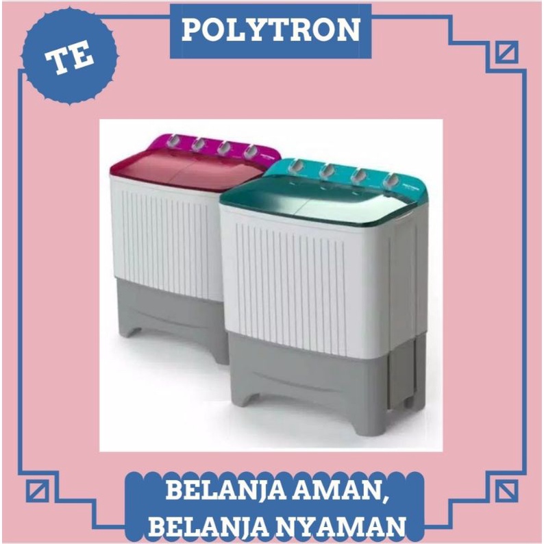 Jual MESIN CUCI POLYTRON 2 TABUNG PMW 8368H | Shopee Indonesia