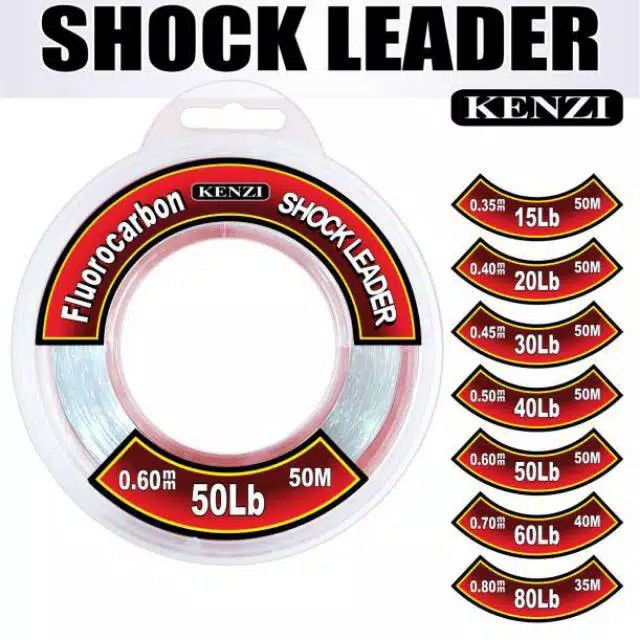 Jual leader KENZI koji flurocarbon SENAR LEADER KOJI FLUROCARBON Senar ...