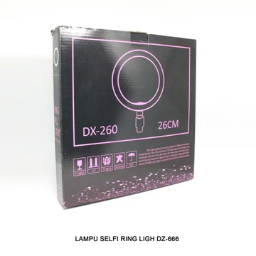 Lampu Ring Ligh Dz 666 Lampu Hias Lampu Selfi Tripod Ring Light Ring Light Tripod Kamra