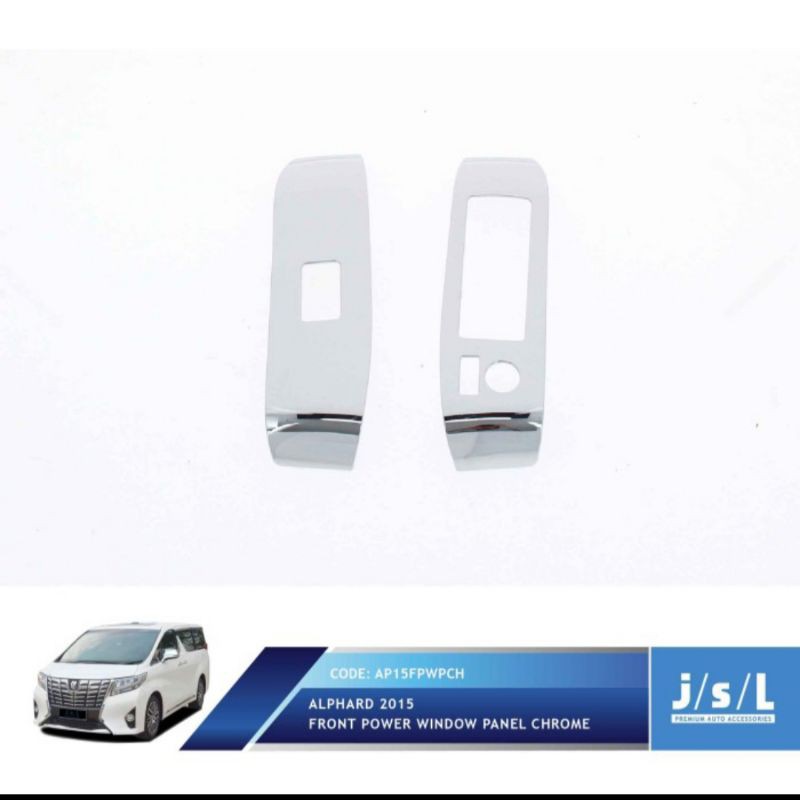 Jual List power window/ front power window all new Alphard Chrome ...