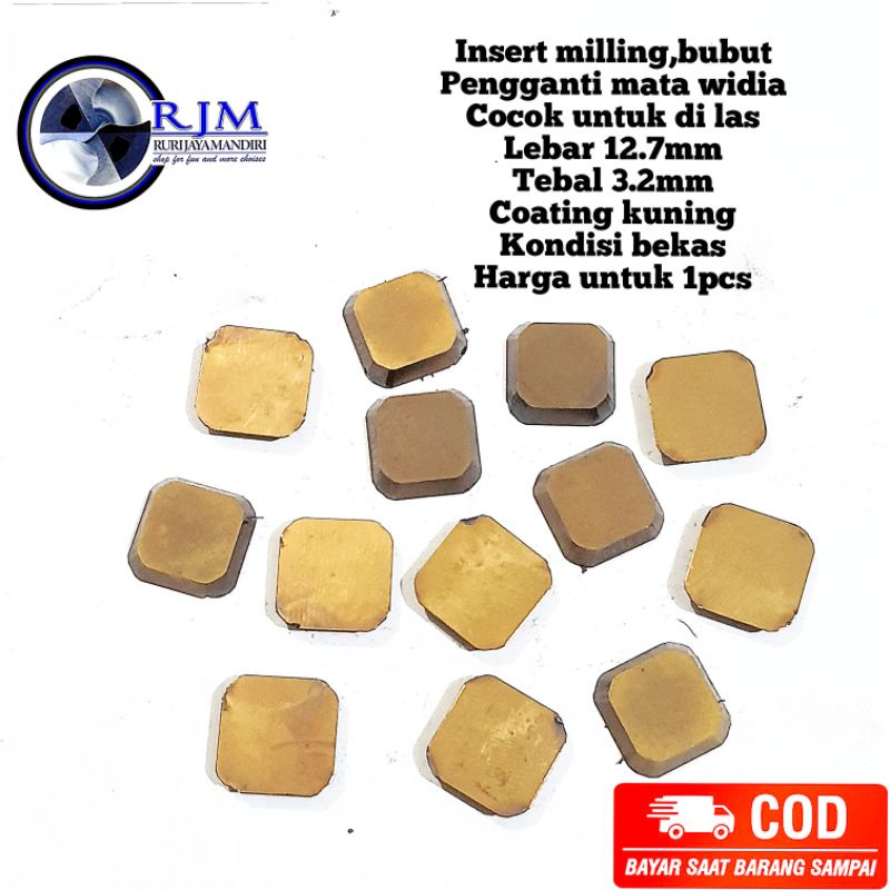 Jual IS1745 Insert milling SPKN12 SEEN12 SEKN12 pahat betel kotak ...