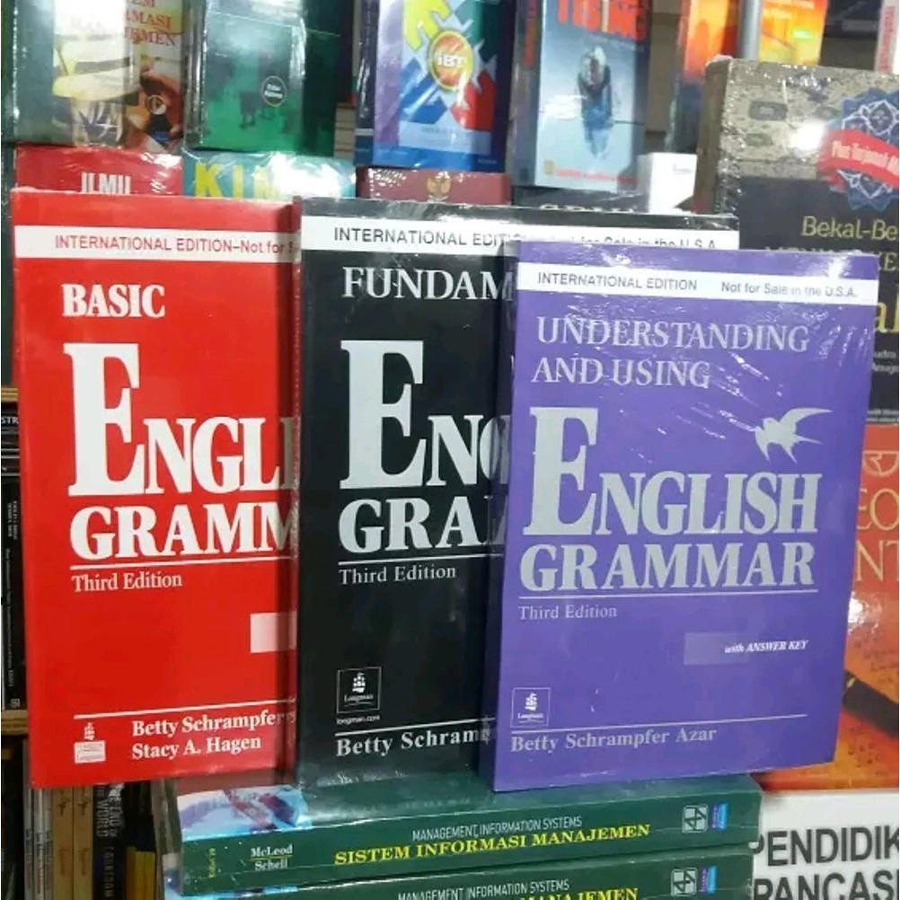 Jual English Grammar Third Edition Betty Azar 1set 3buku | Shopee Indonesia