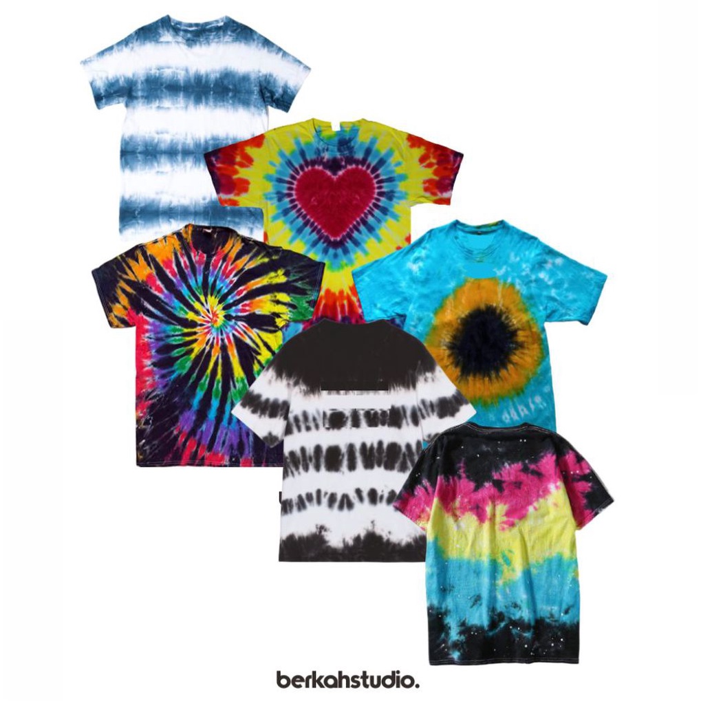 Jual KAOS TIE DYE - BAJU TIE DYE - BAJU KAOS TIE DYE - TSHIRT TIE DYE