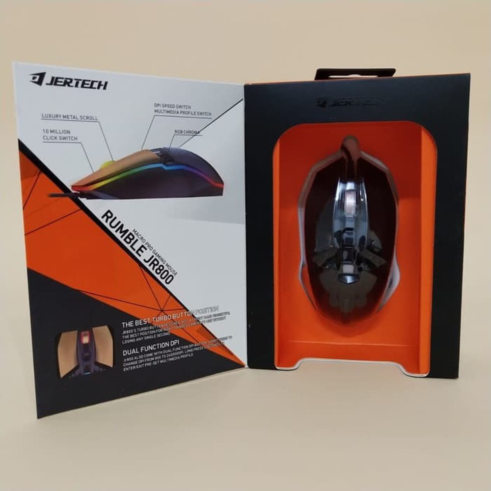 Jual Mouse Gaming Jertech JR800 RUMBLE | Shopee Indonesia
