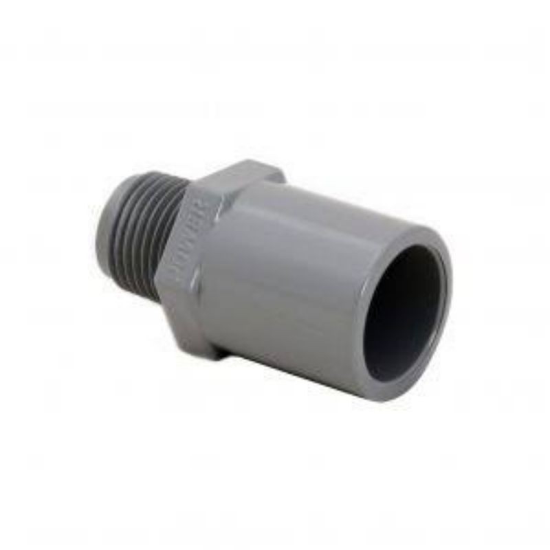 Jual Koleksi Sambungan Pipa POWER Fitting PVC Socket, Knee Elbow, Tee ...