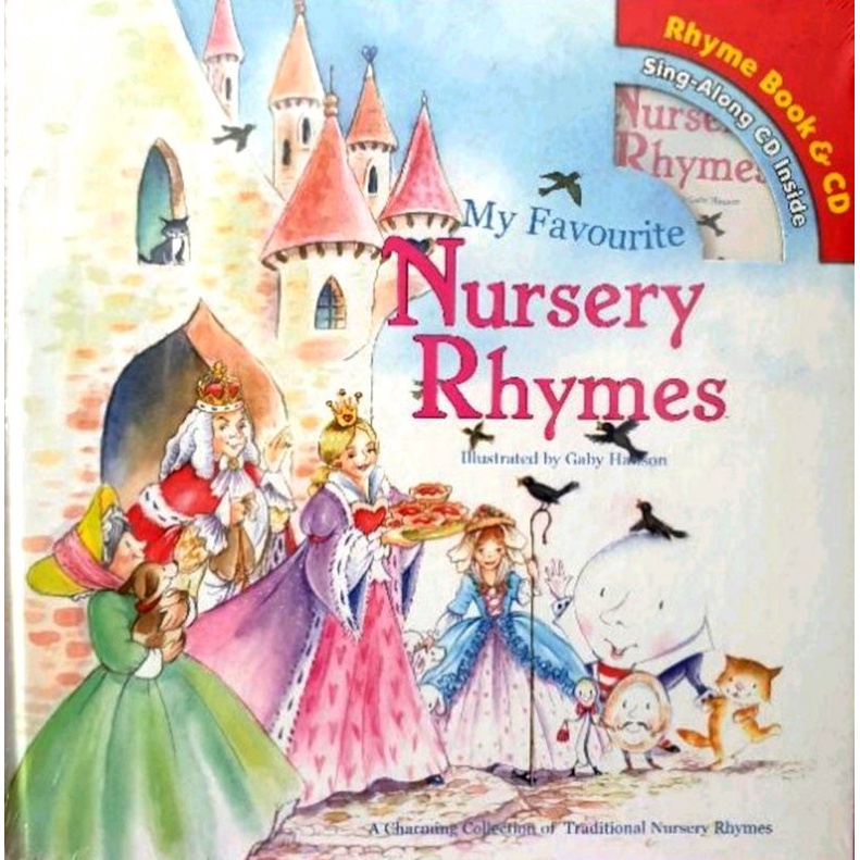 Jual BBW My Favourite Nursery Rhymes - Rhyme Book & CD | Shopee Indonesia