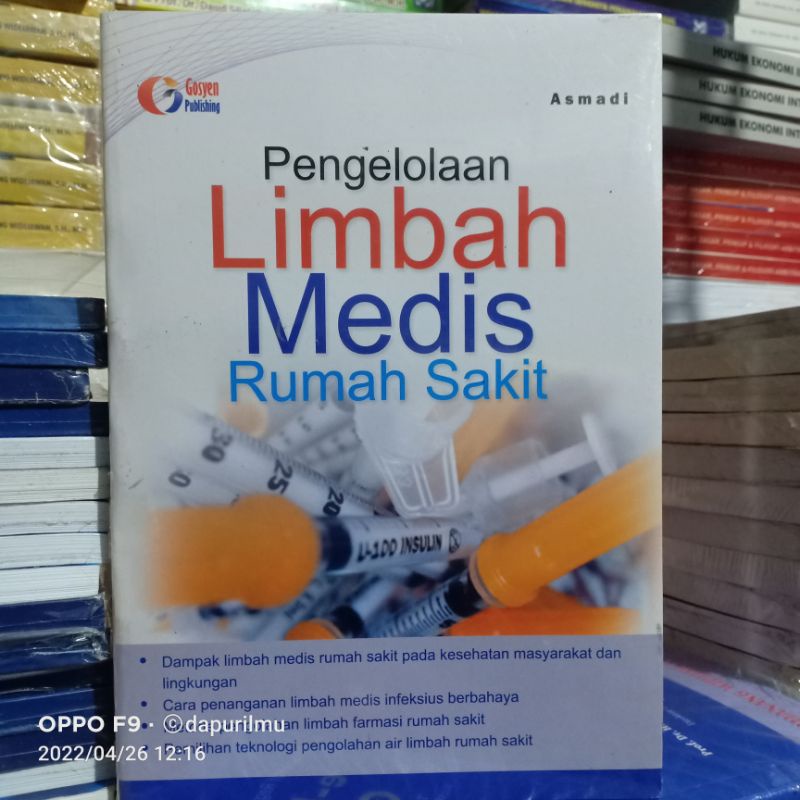 Jual Buku Original: Pengelolaan Limbah Medis Rumah Sakit | Shopee Indonesia