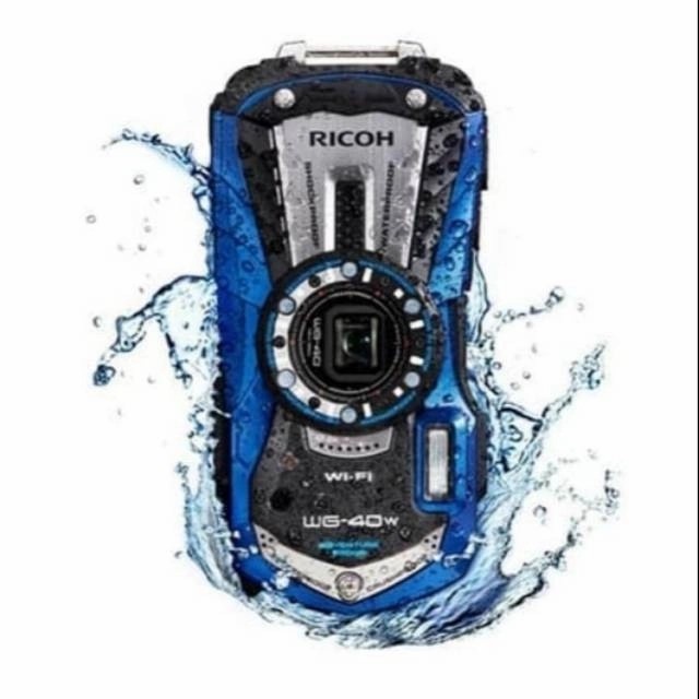 Jual Ricoh WG-40W Camera Digital Waterproof Original Garansi Resmi