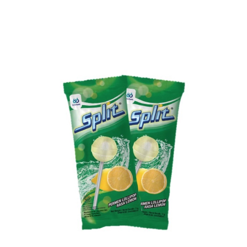 Jual Split Permen Lollipop Lemon 36 pcs | Shopee Indonesia