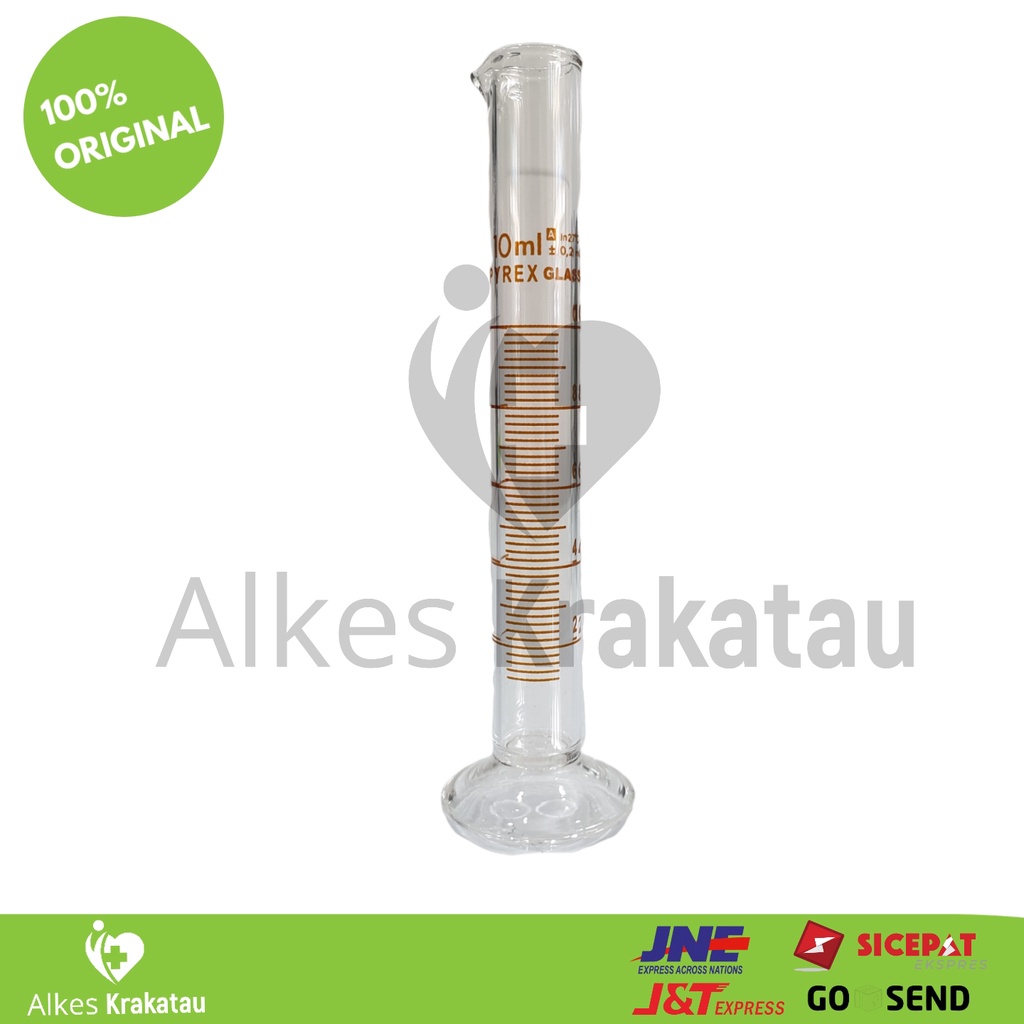Jual Gelas Ukur 10ml Pyrex / Measuring Cylinder 10 ml | Shopee Indonesia