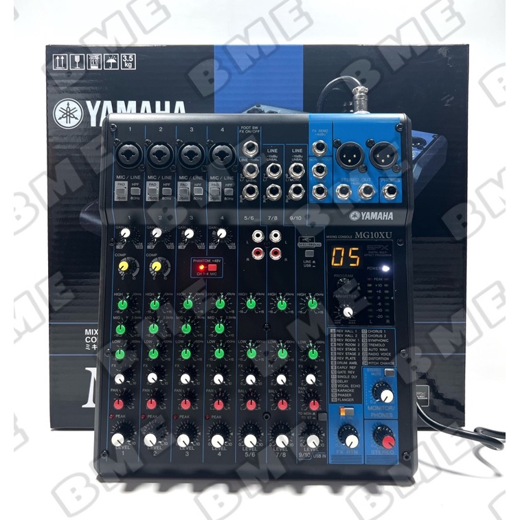 Jual MIXER YAMAHA MG 10XU/MG10XU ( 10 channel ) Shopee Indonesia