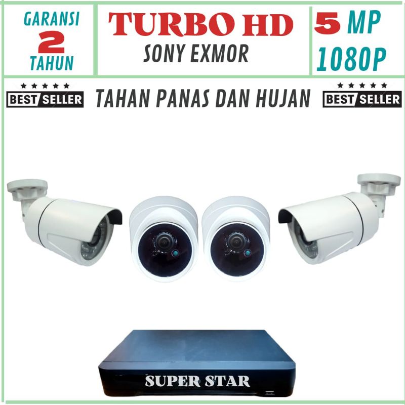 Harga set hot sale cctv