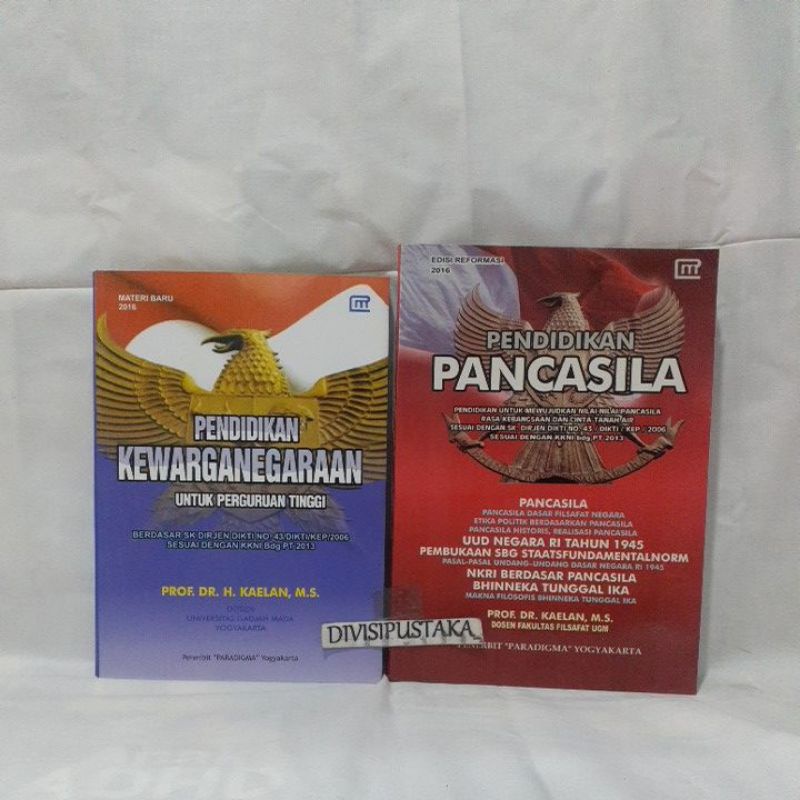 Jual Pendidikan Pancasila Dan Pendidikan Kewarganegaraan Kaelan ...