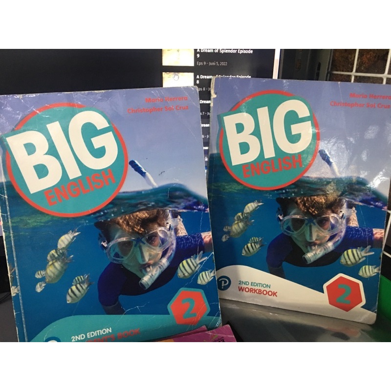 Jual Buku Big English 1 dan 2 2nd Edition Pearson-Student Book ...