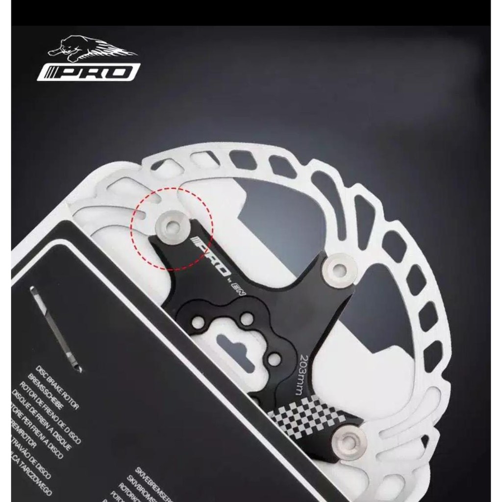 Jual IIIPRO Rotor Road Bike Stainless Steel Floating Disc Brake Rotor ...