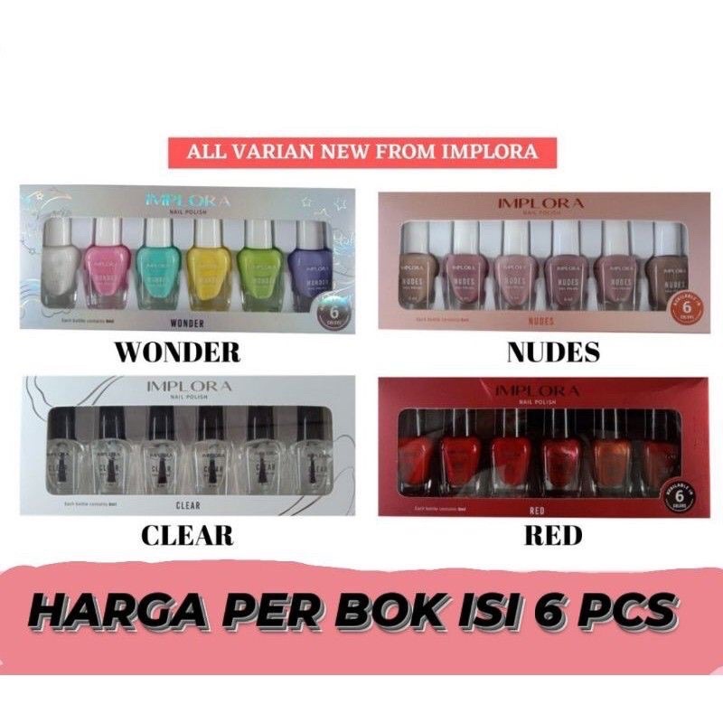 Jual Kutek Implora / Kutek BPOM / Implora / Kutex / Nail Polish ...