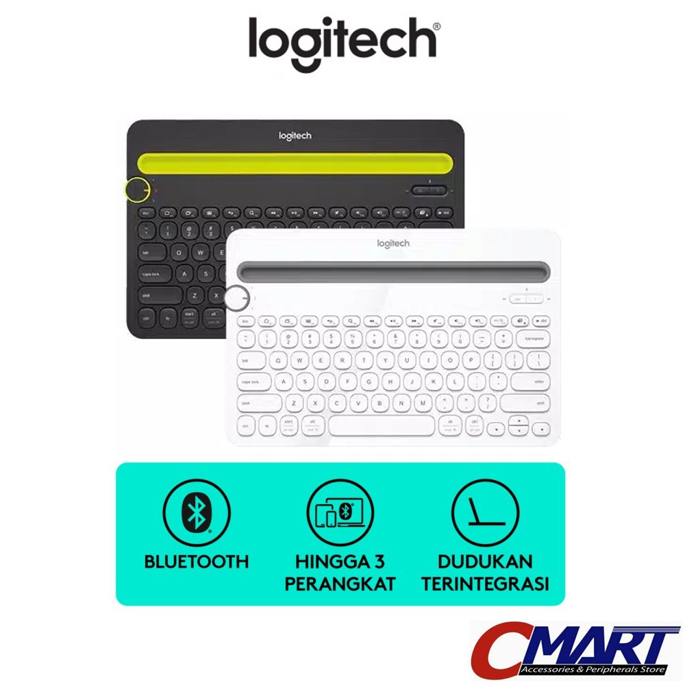 Jual Logitech k480 Bluetooth Multi Device Keyboard | Shopee Indonesia