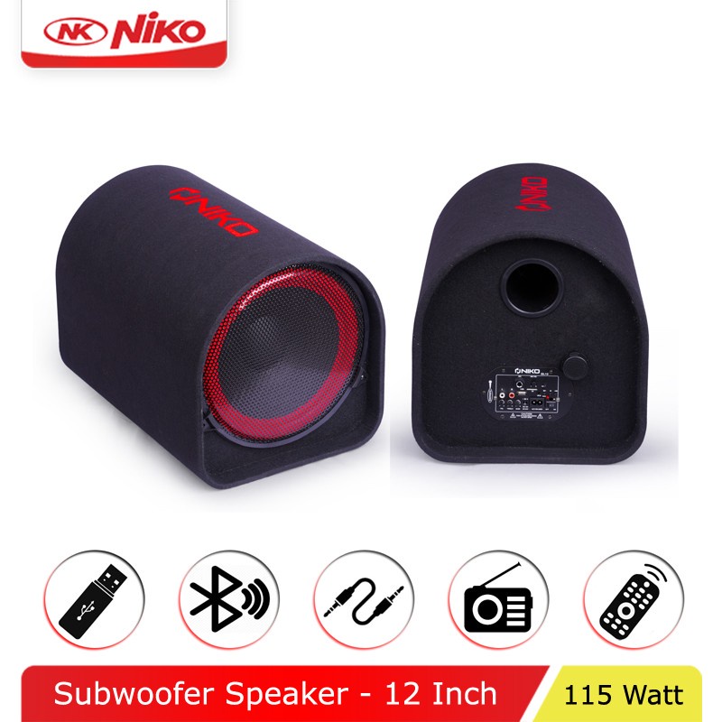 Jual Speaker Niko NK GL 12 Bluetooth Subwoofer Car Speaker 12inch / Speaker Mobil Karaoke GL12