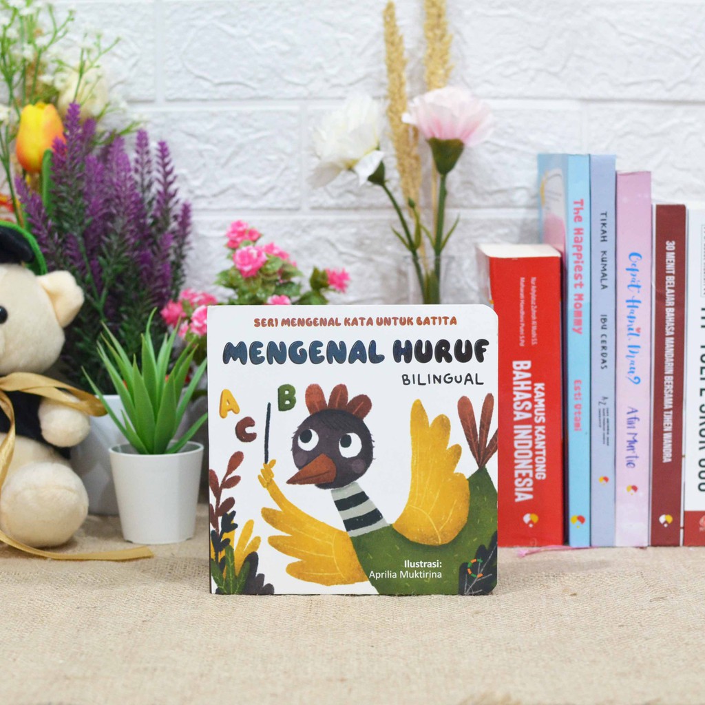 Jual BUKU SERI BOARDBOOK MENGENAL KATA UNTUK BATITA - MENGENAL HURUF ...