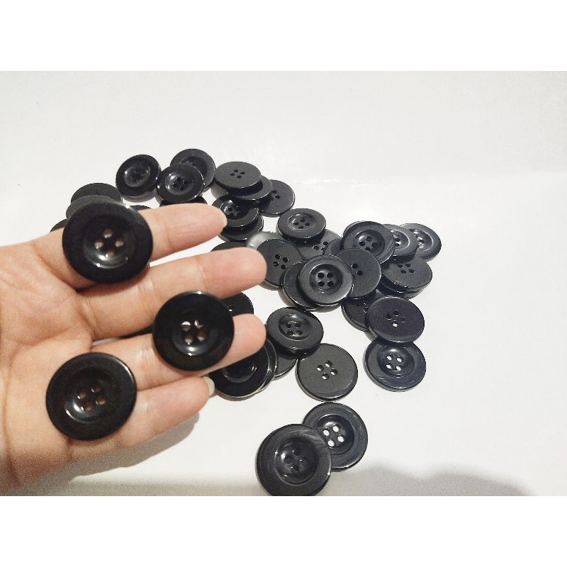 Jual Kancing Jas Ukuran 15mm / 18 mm/ 25 mm / 20 mm PER 1 BIJI | Shopee ...