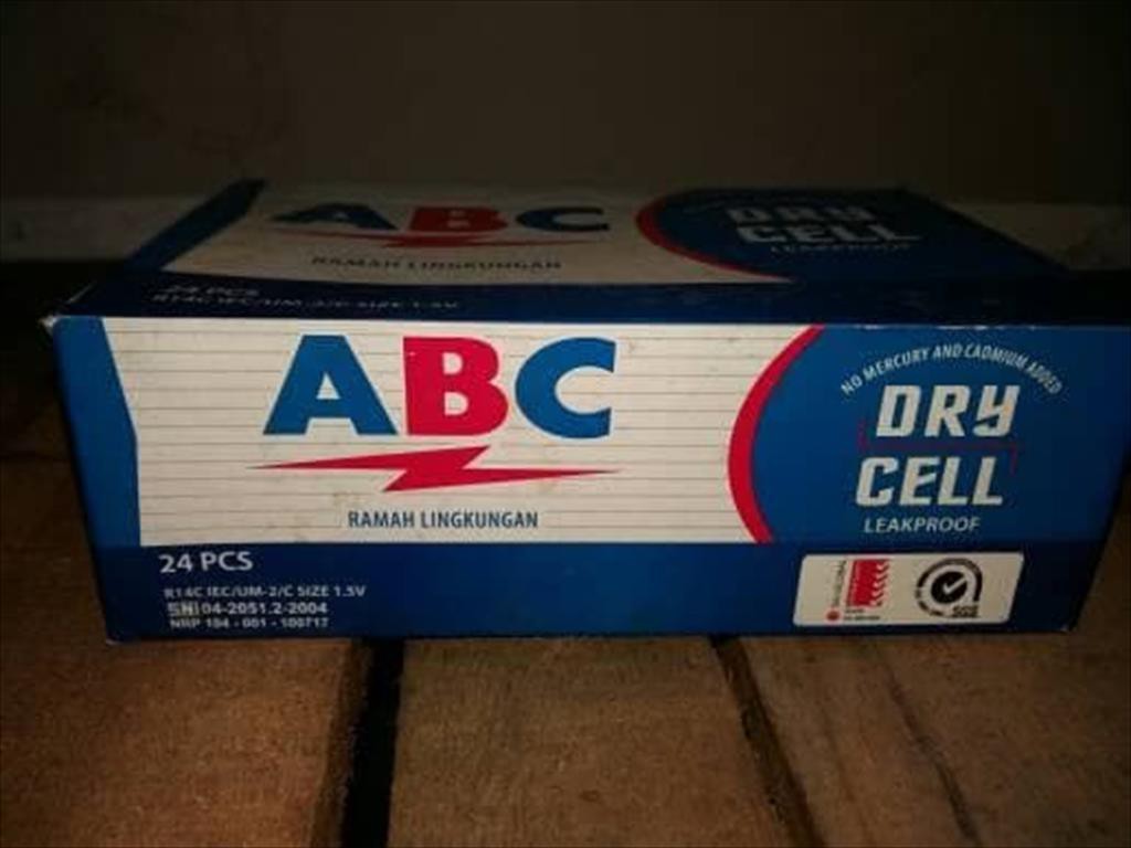 Jual Baterai ABC Size C R14C IEC / UM-2 1,5 Volt | Shopee Indonesia