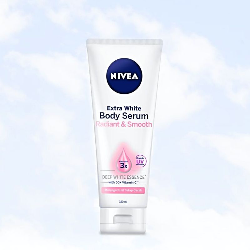 Jual Nivea Extra White Radiant And Smooth Body Serum 180 Ml Shopee