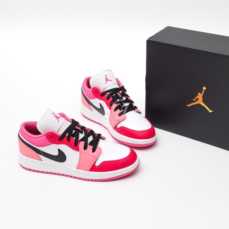Jual Air Jordan 1 Low Pink Red Shopee Indonesia