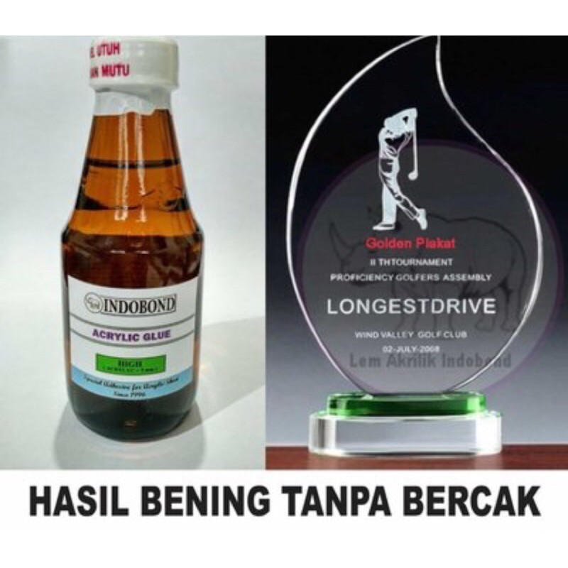 Jual Lem akrilik INDOBOND (techno glue) tipe “HIGH” 180ml | Shopee ...