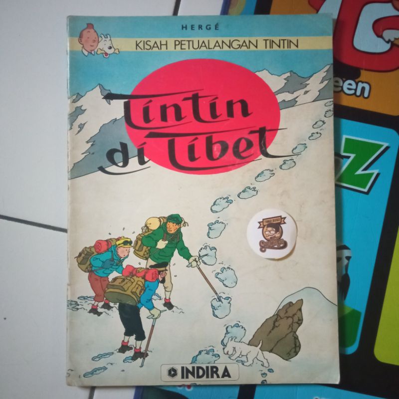 Jual Komik Tintin Di Tibet Indira Shopee Indonesia