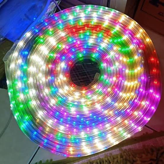 Jual Lampu strip selang rgb 2835 / 5050 Lampu rgb selang bulat selang ...