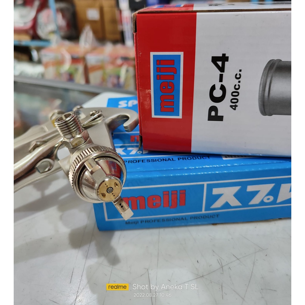 Jual Spray Gun F G Meiji Spray Gun Meiji F G Tabung Atas Shopee Indonesia