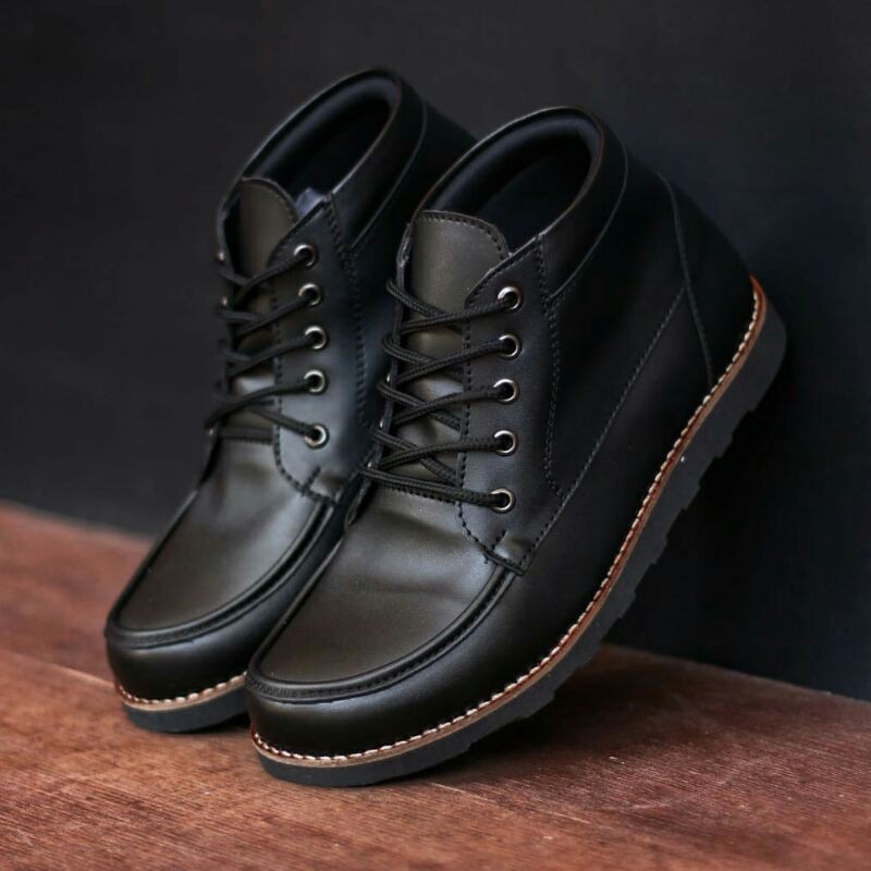Jual MR. JOE HARLEY-SEPATU BOOT KULIT JENGGEL MOGE TOURING OUTDOOR ...