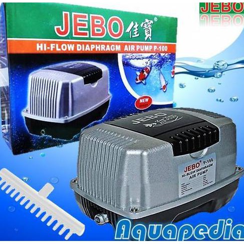 Jual Jebo P100 Pompa Udara Aerator Hiblow Air Pump Blower