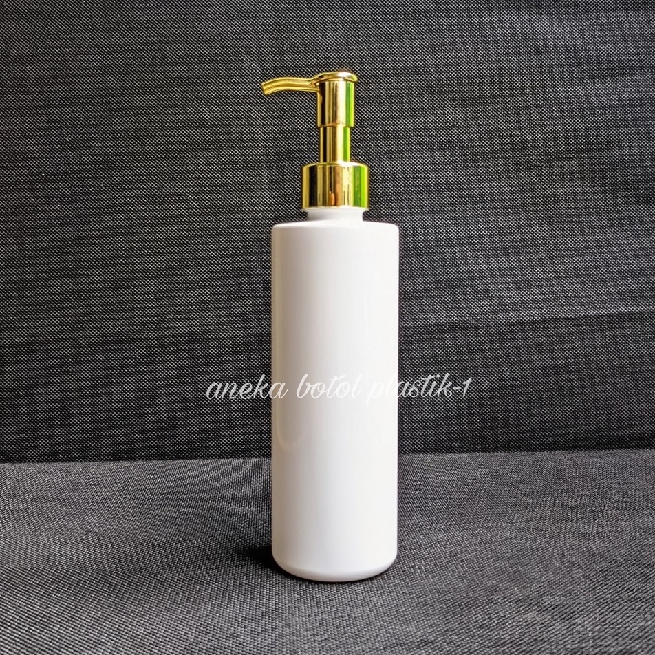 Jual botol pump 250ml putih model rf br / botol plastik 250ml pump ...