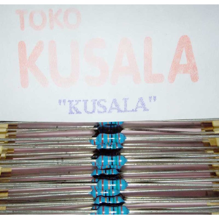 Jual Resistor 150k ohm / Metal Film Resistor 1/4 watt 1% 150k ohm ...