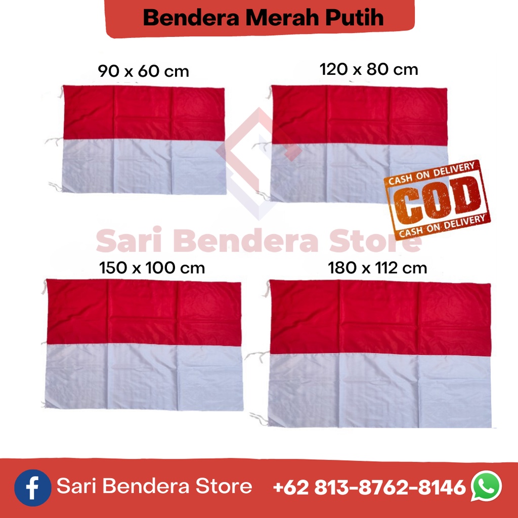 Jual Bendera Merah Putih Persiapan HUT RI Shopee Indonesia