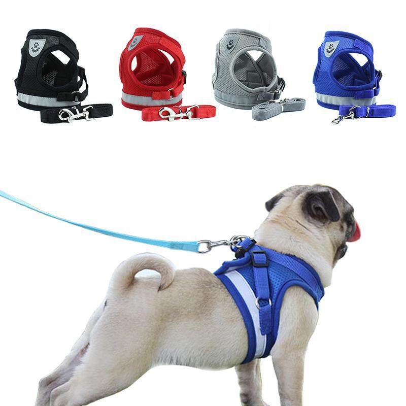 Jual V.top Harness Rompi Reflective Soft + Leash Lead Tali Kucing ...