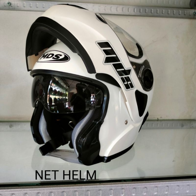 Jual MDS PRO RIDER SOLID WHITE ORIGINAL MDS PRO RIDER | Shopee Indonesia