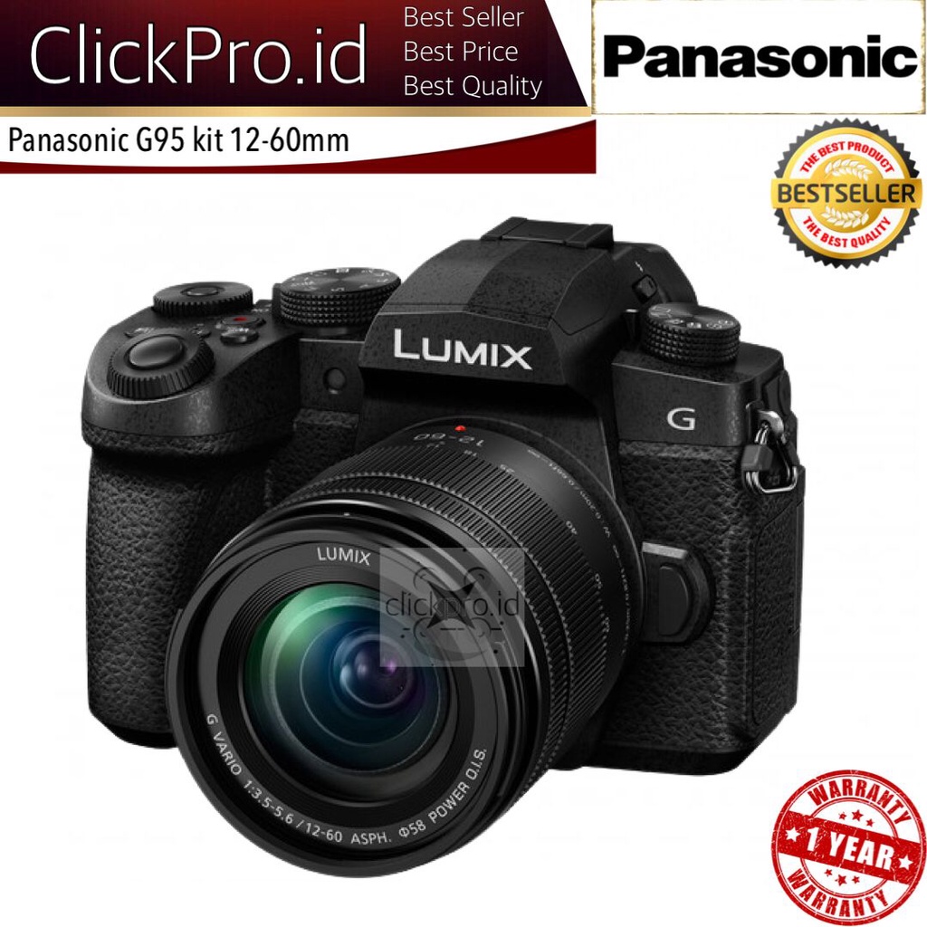 Jual Panasonic Lumix G95 kit 1260mm / Panasonic G95 / G 95 kit 1260mm