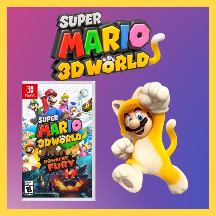 Jual Super Mario 3D World Nintendo Switch/Kaset Nintendo Switch ...